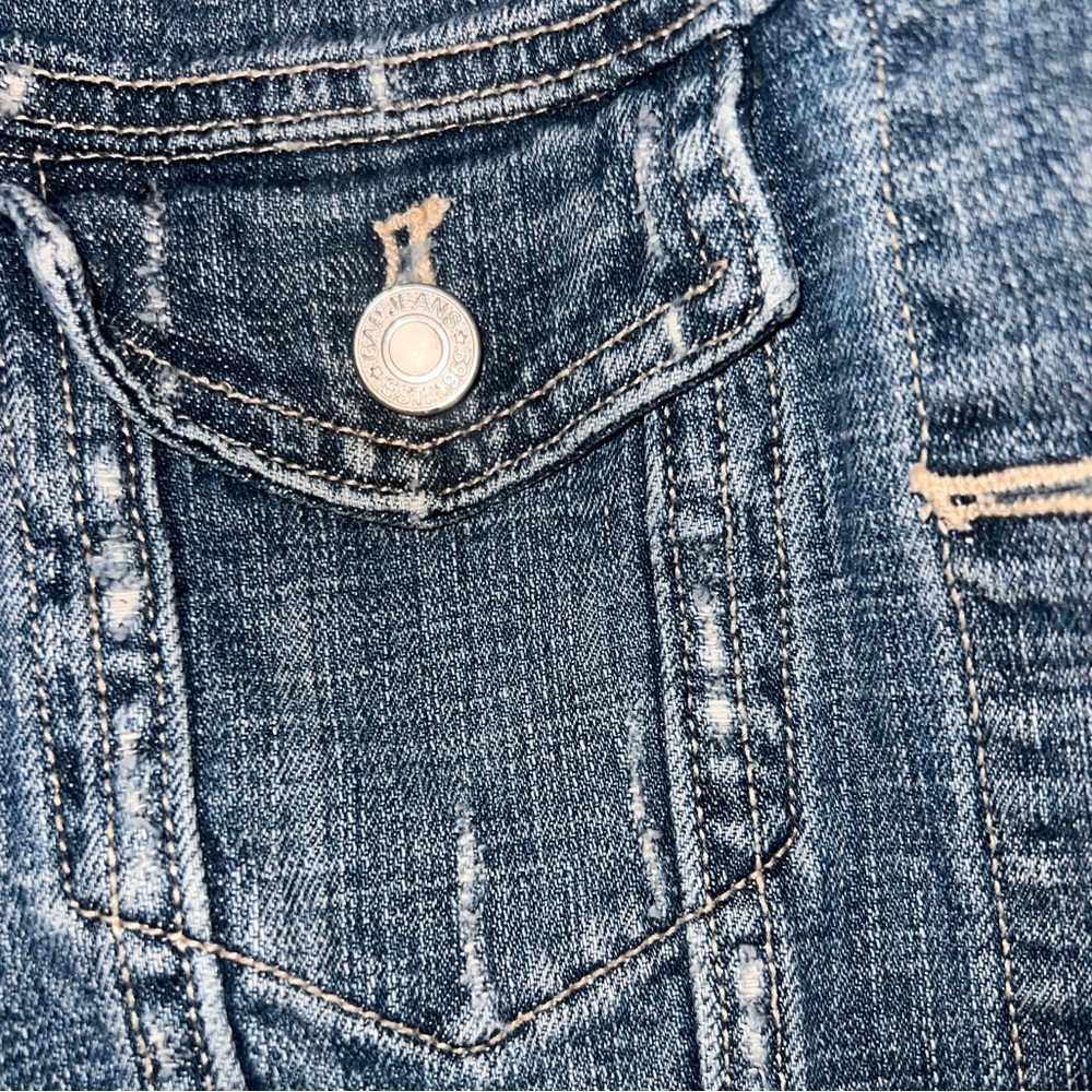 Gap Denim Blue Women's Jacket - Picture 4 of 7